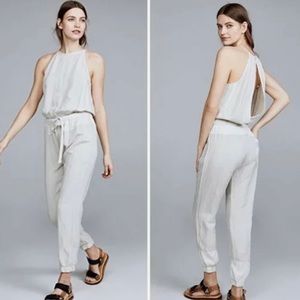 Young Fabulous and Broke Diego Drawstring Linen Jumpsuit